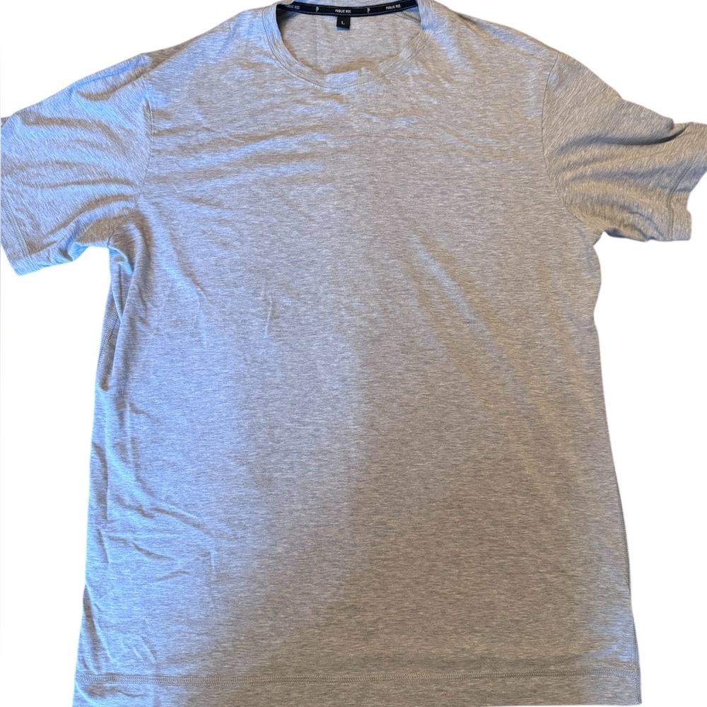 Classic Light Gray Men's T-Shirt